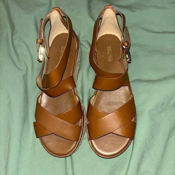 Michael Kors Darby Espadrille platform Sandals - Picture 3 of 4